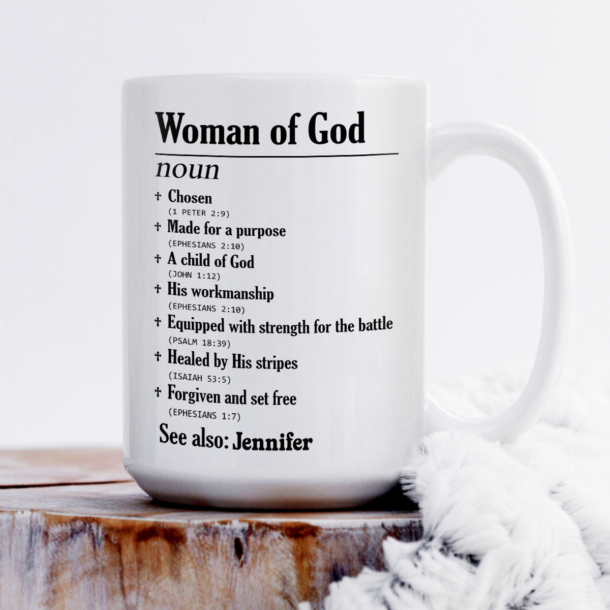 A Child Of God | Personalized White Ceramic Mug