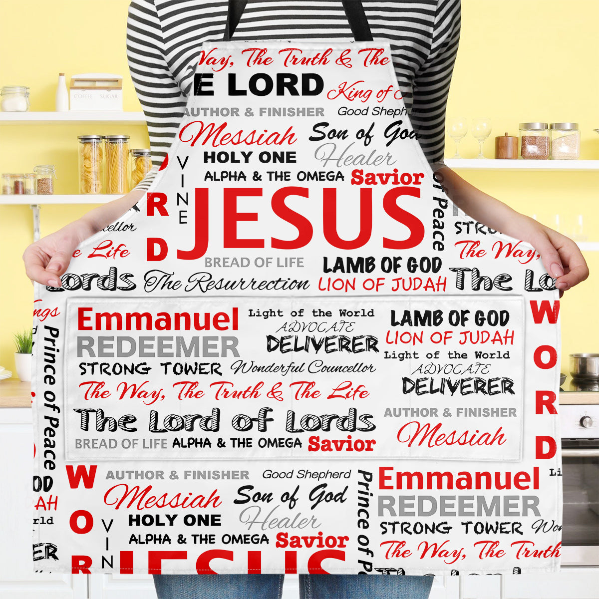 The Lord Of Lords |  Apron With Pocket
