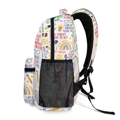 Teacher Daily Affirmation | Personalized Backpack JSBPH883