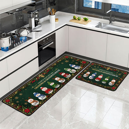 There's No Place Like Grandma & Grandpa's House | Personalized Runner Rug