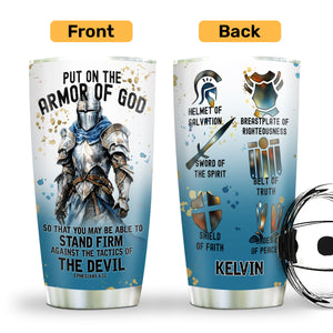 Armor Of God | Personalized Stainless Steel Tumbler SSTH845