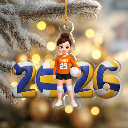 2026 Sport For Kid | Personalized 1-Layer Acrylic Ornament