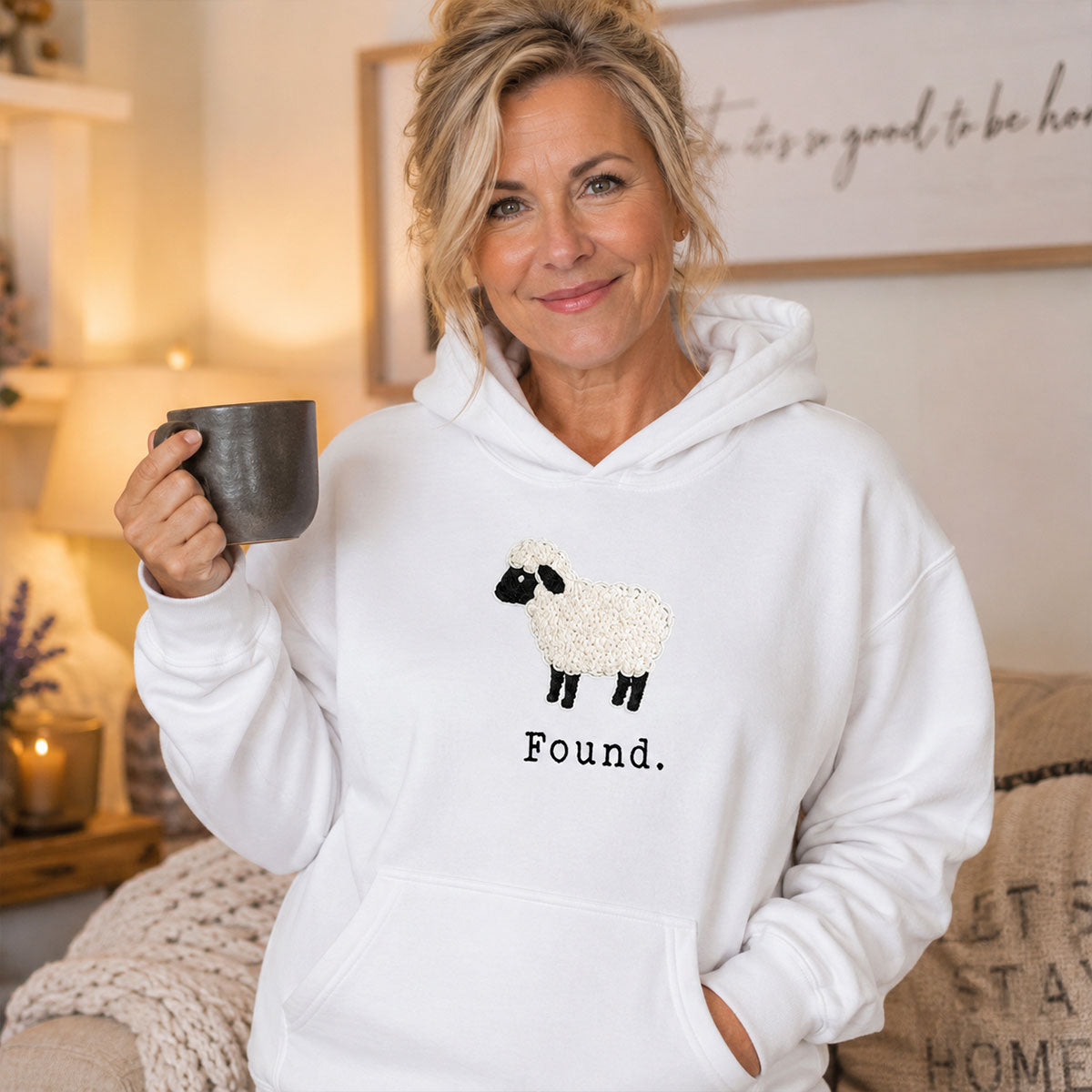 Christian Psalm 23 Lamb |  2D Unisex Hoodies