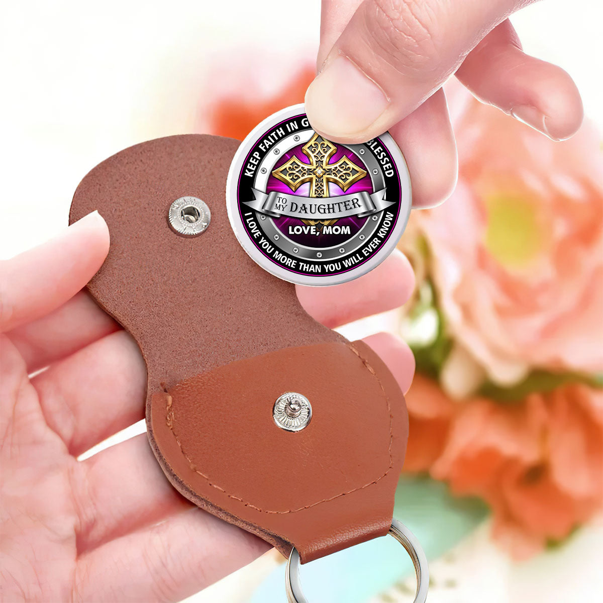 Blessings And Love To Son | Personalized Pocket Hug