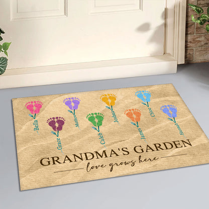 Grandma's Garden | Personalized Doormat JSDMHLHA1726D