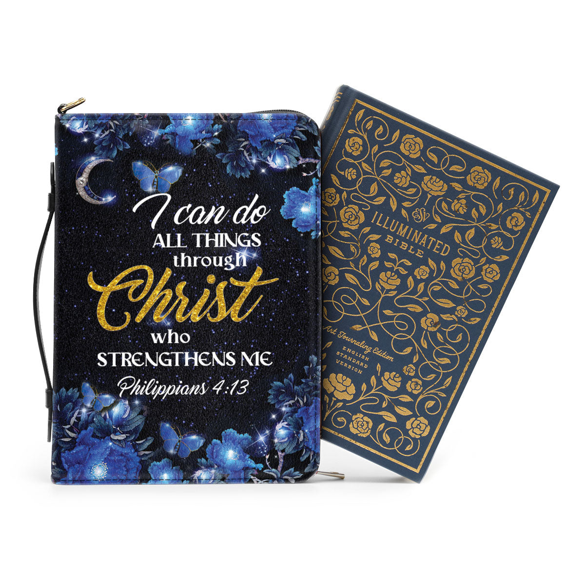 I Can Do All Things Through Christ | Personalized Bible Cover
