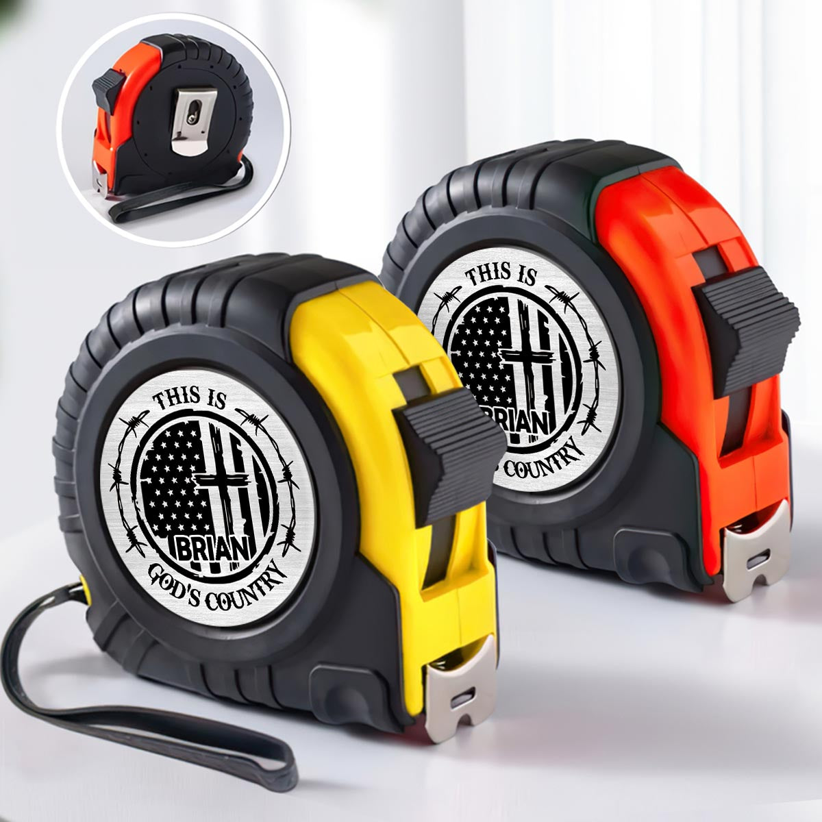 This Is God's Country | Personalized Tape Measure