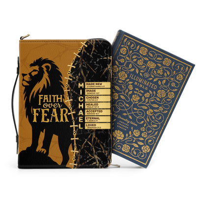 Faith Over Fear | Personalized Bible Cover