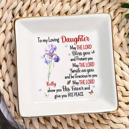 To My Loving | Personalized Jewelry Dish JSJDPH2003TA