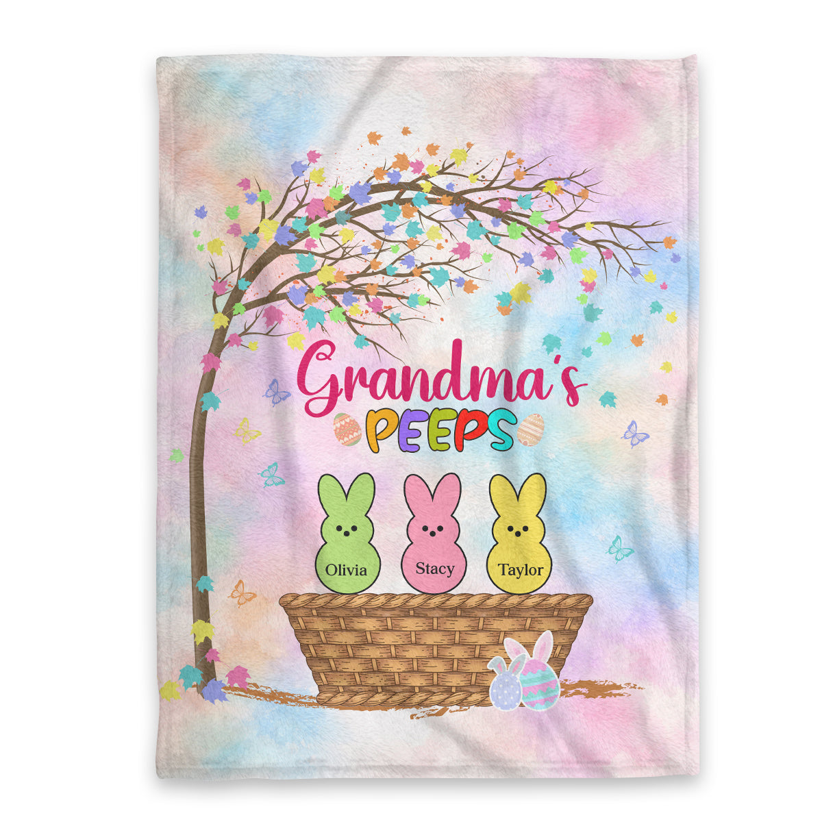 Easter Peeps | Personalized Fleece Blanket