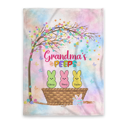 Easter Peeps | Personalized Fleece Blanket