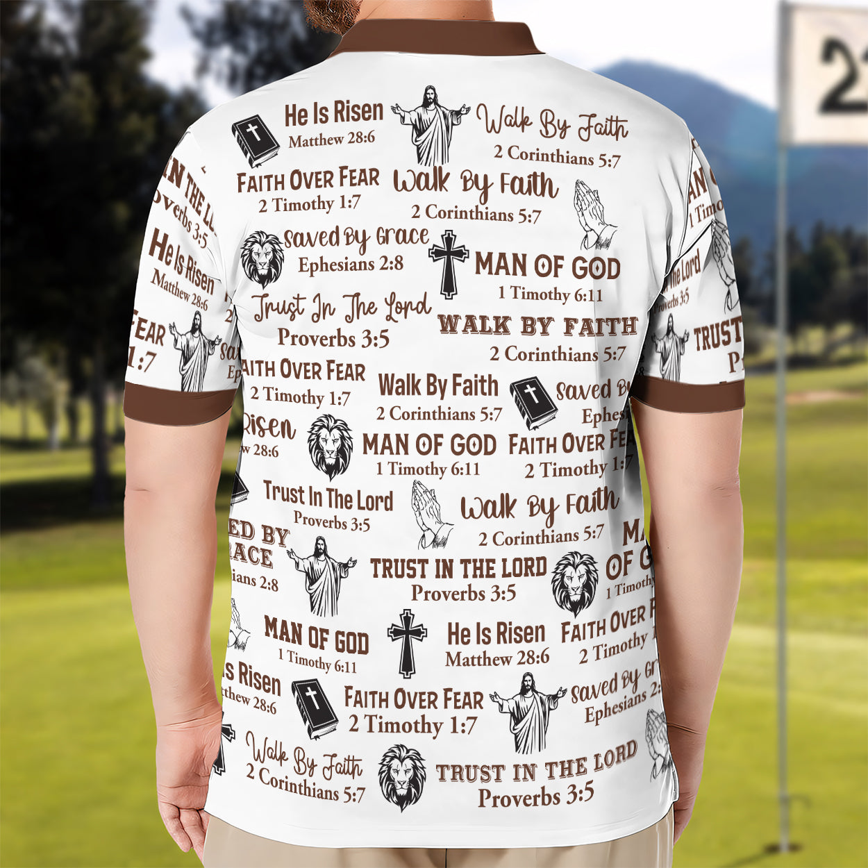 Trust In The Lord  | Personalized Polo Shirt