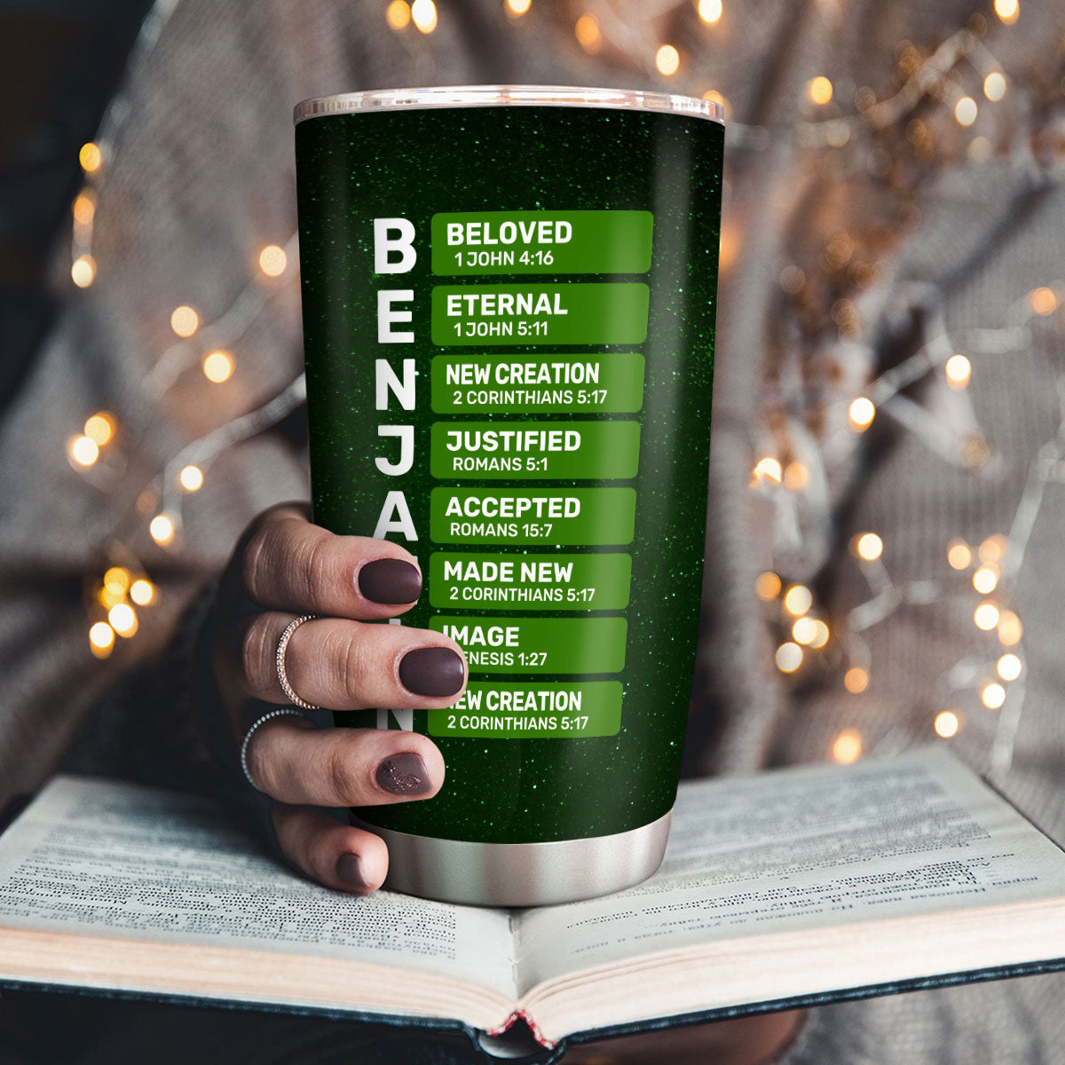 A Man Of God  | Personalized Stainless Steel Tumbler