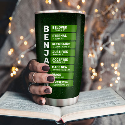 A Man Of God  | Personalized Stainless Steel Tumbler