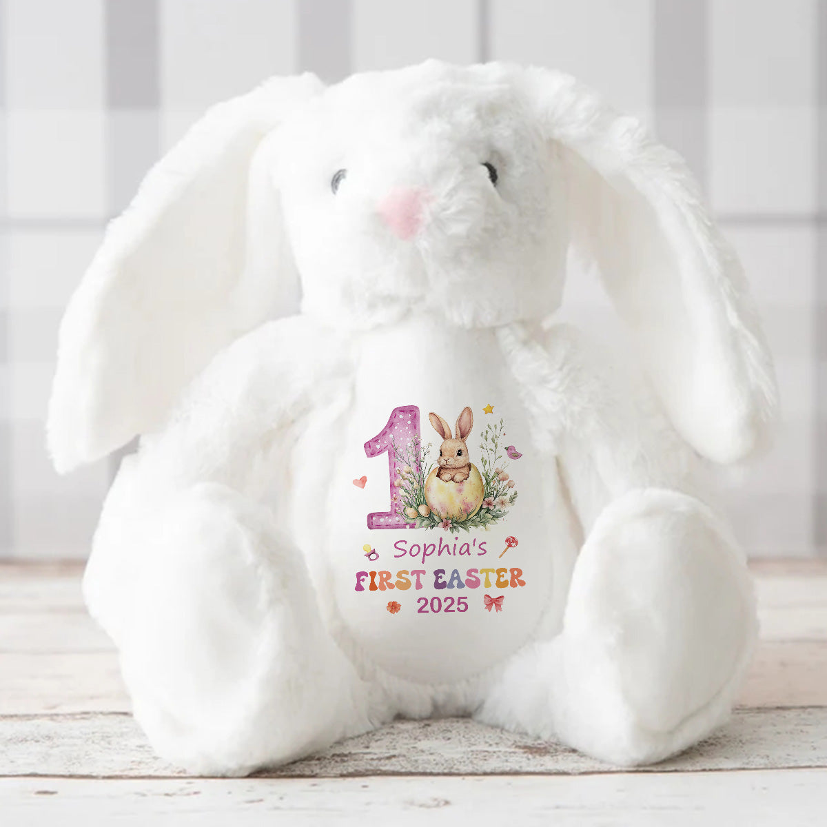 Baby's First Easter | Personalized Stuffed Bunny