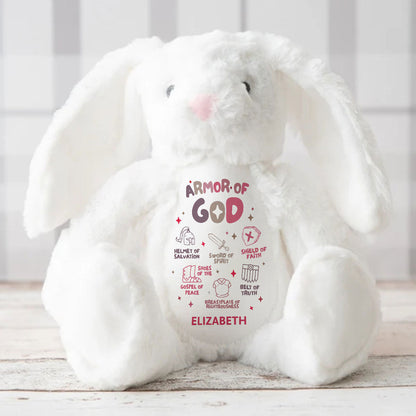 Armor Of God | Personalized Stuffed Bunny