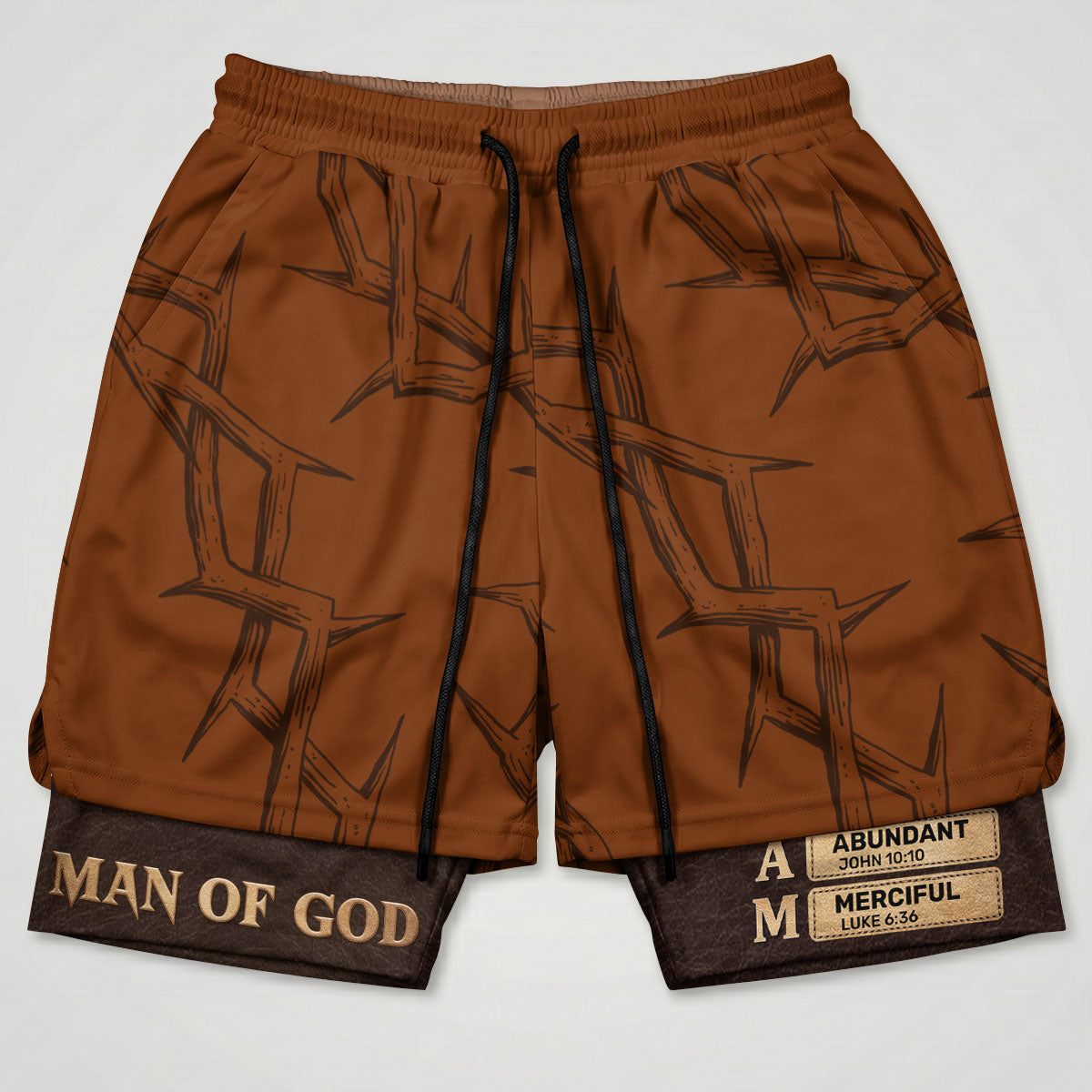 Man Of God | Personalized Performance Shorts