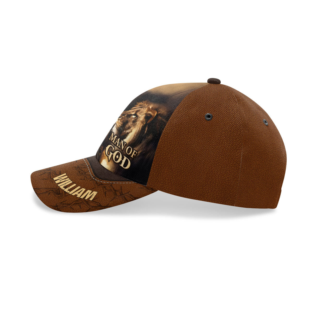 Man Of God Lion | Personalized Classic Cap