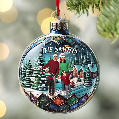 Miracle In December | Personalized 1-Side Acrylic Ornament JSACOPN2655M