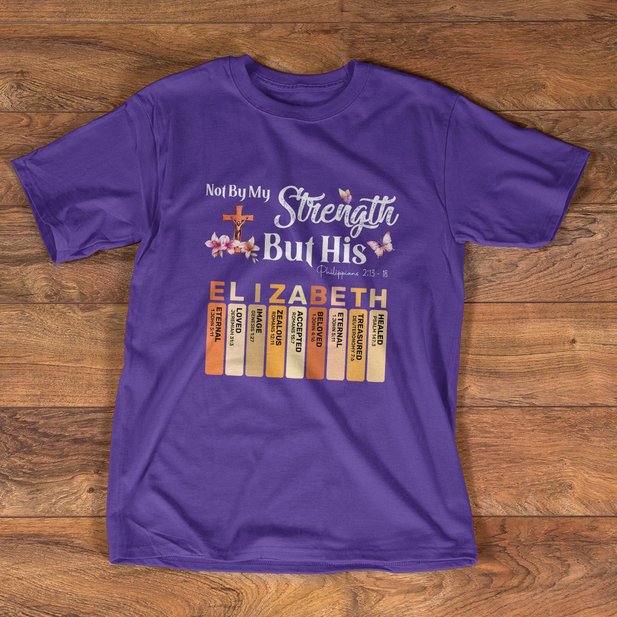 Not My Strength But His | Personalized Classic Unisex T-shirt