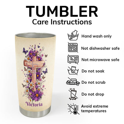 Bible Emergency Numbers | Personalized Stainless Steel Tumbler JSSSTPN2573M