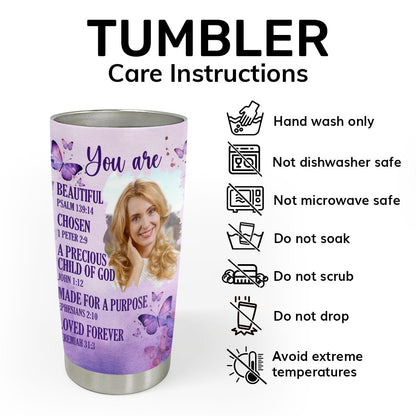 A Precious Child Of God | Personalized Stainless Steel Tumbler JSSSTPT2312T