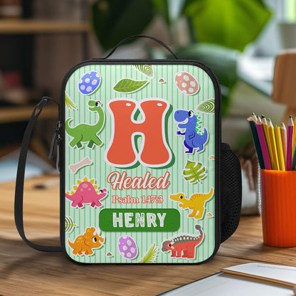 Cute Letter | Personalized Lunch Box Bag JSLBBPHA1310D