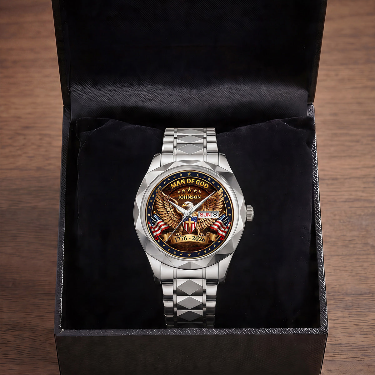 Man Of God | Personalized Men's Wrist Watch