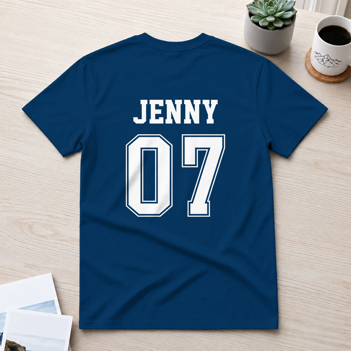Volleyball Serve With Purpose | Personalized T-shirt With Front Back Design