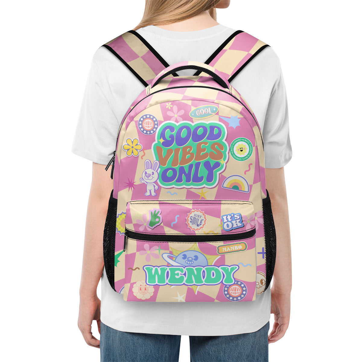 Good Vibes Only | Personalized Backpack JSBPPHA1035M