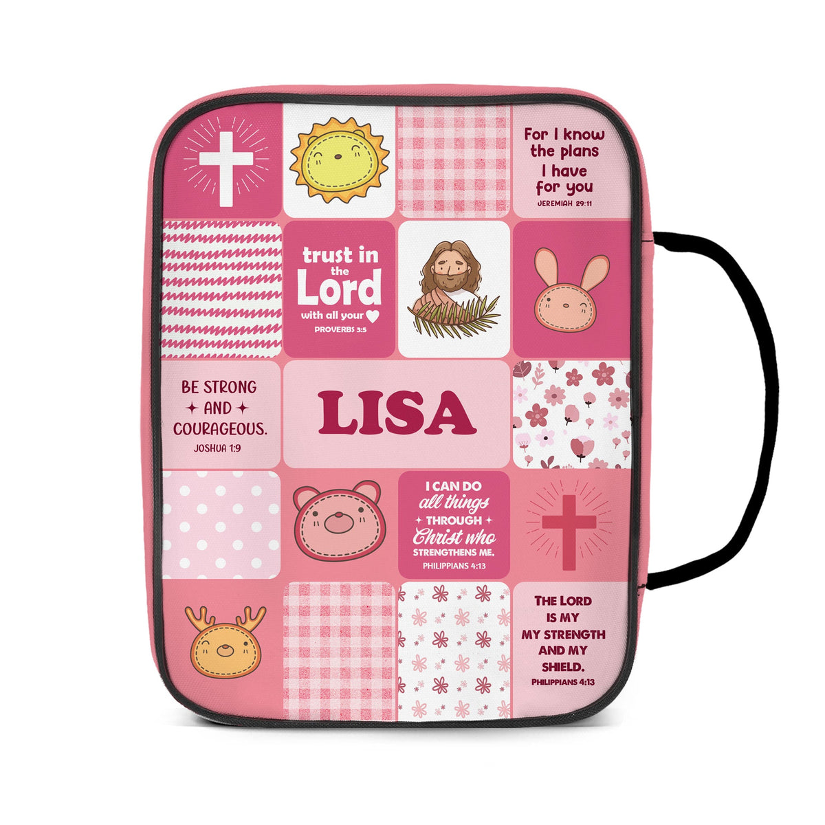 Cute Christian Gift For Kids | Personalized Kid's Bible Bag