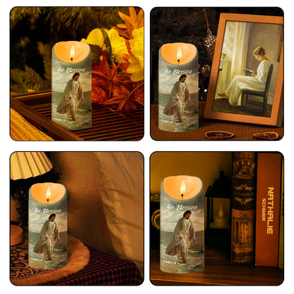 The Blessing | Personalized Flameless LED Candle