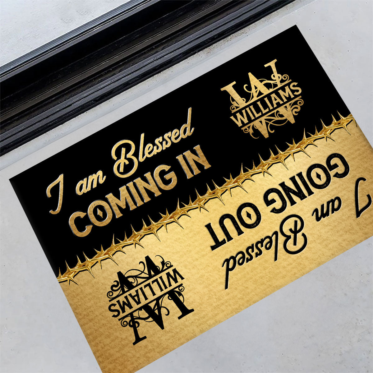 Eternal Blessing | Personalized Doormat
