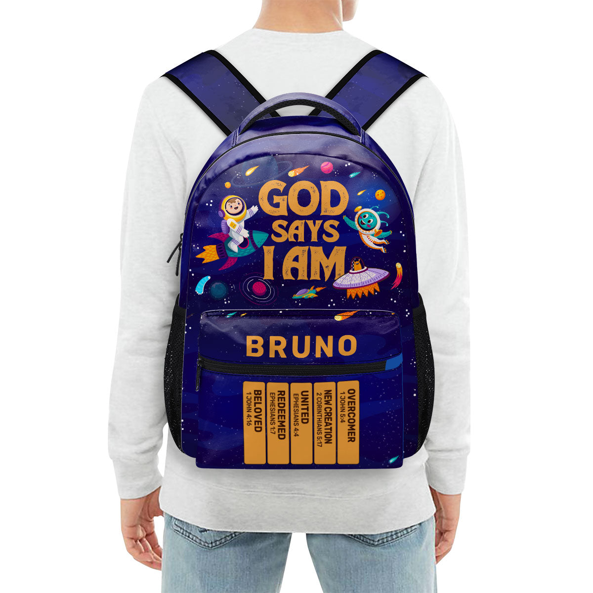 God Says I Am | Personalized Backpack JSBPPH979D