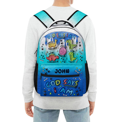 God Says You Are | Personalized Backpack JSBPPH865L