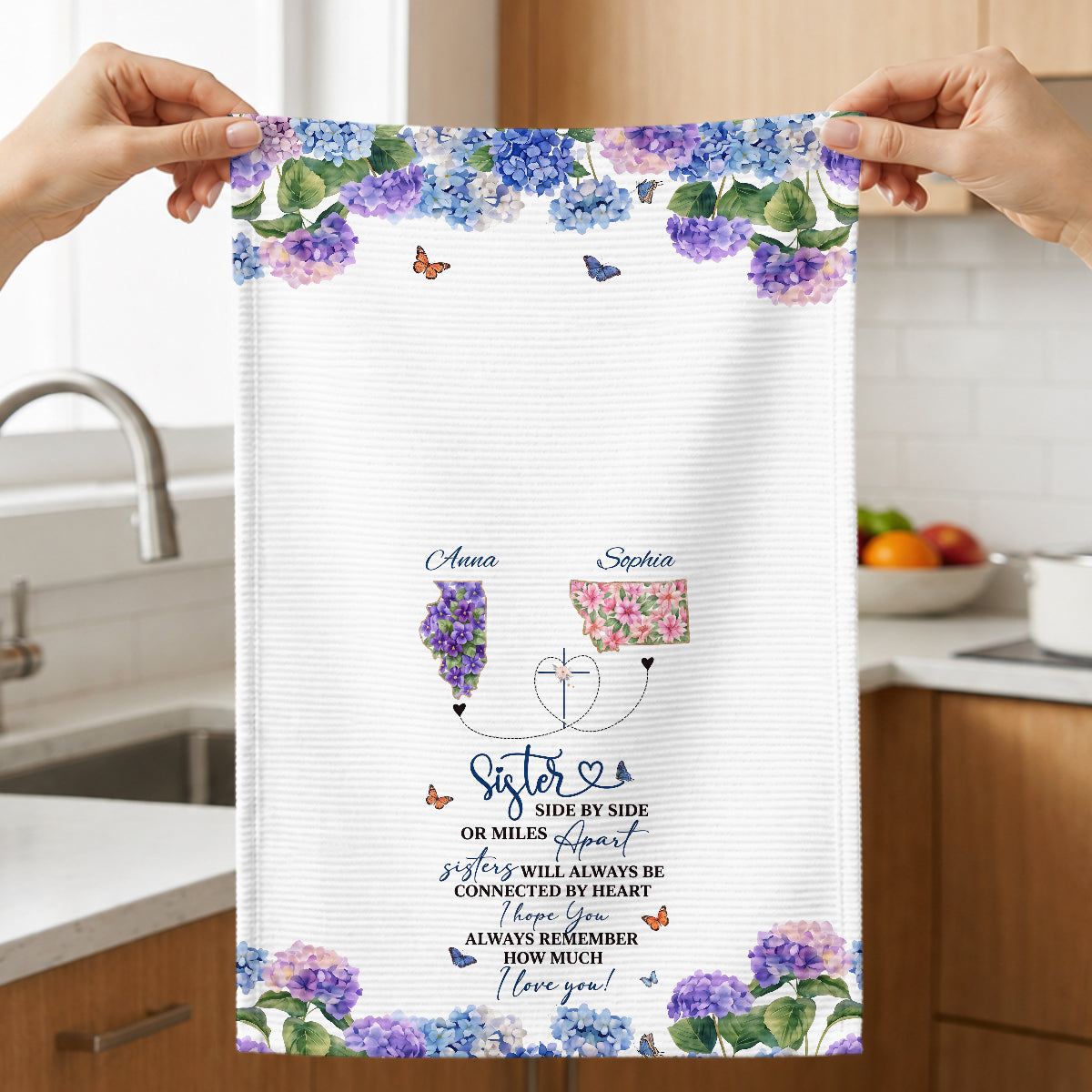 I Hope You Always Remember How Much I Love You | Personalized Kitchen Towel