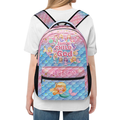 A Child Of God Kids | Personalized Backpack JSBPPN934T