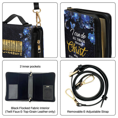 I Can Do All Things Through Christ | Personalized Bible Cover