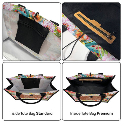 For I Know The Plans - Personalized New Canvas Tote Bag CTBM806