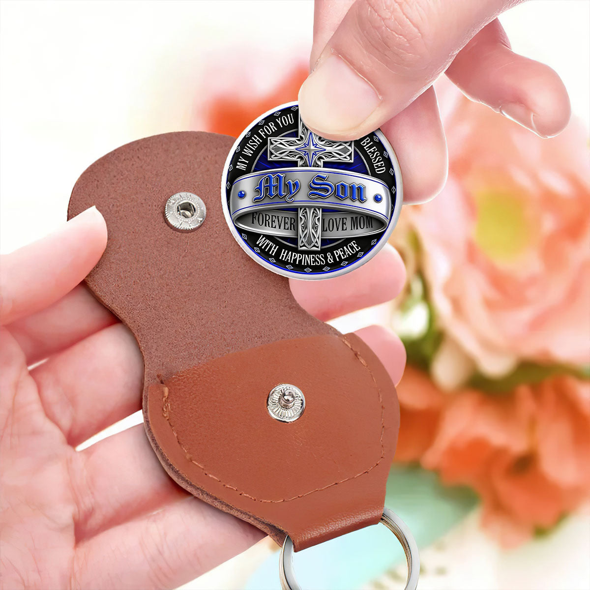 Blessed Life for My Son And Daughter | Personalized Pocket Hug