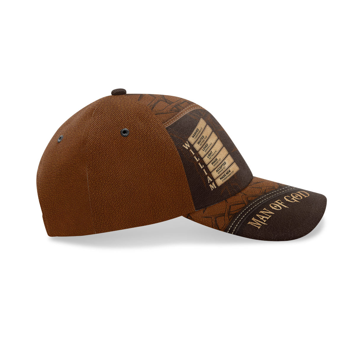 Man Of God | Personalized Classic Cap