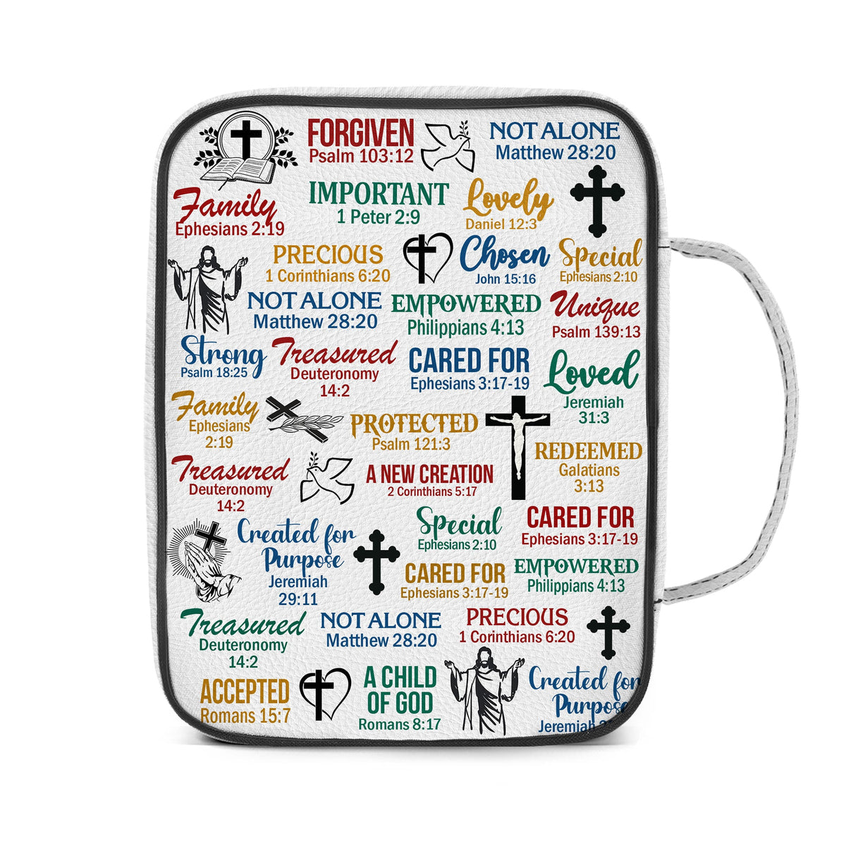 God Says I Am | Personalized Kid's Bible Bag JSNBBPH1228D