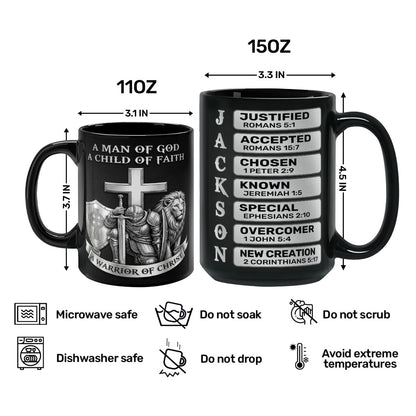 A Man Of God | Personalized Ceramic Coffee Mug