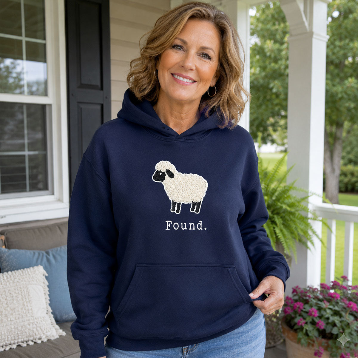 Christian Psalm 23 Lamb |  2D Unisex Hoodies