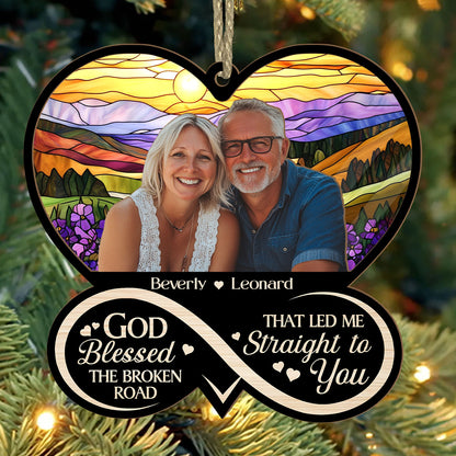 To My Loving | Personalized Suncatcher Ornament JSSUNOPH2373M