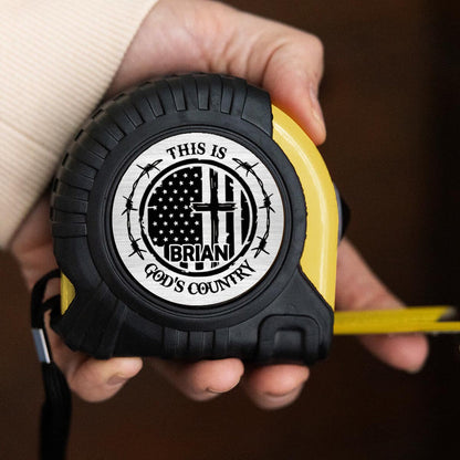 This Is God's Country | Personalized Tape Measure