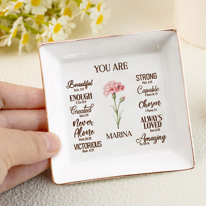 You Are | Personalized Jewelry Dish JSJDPH1918M