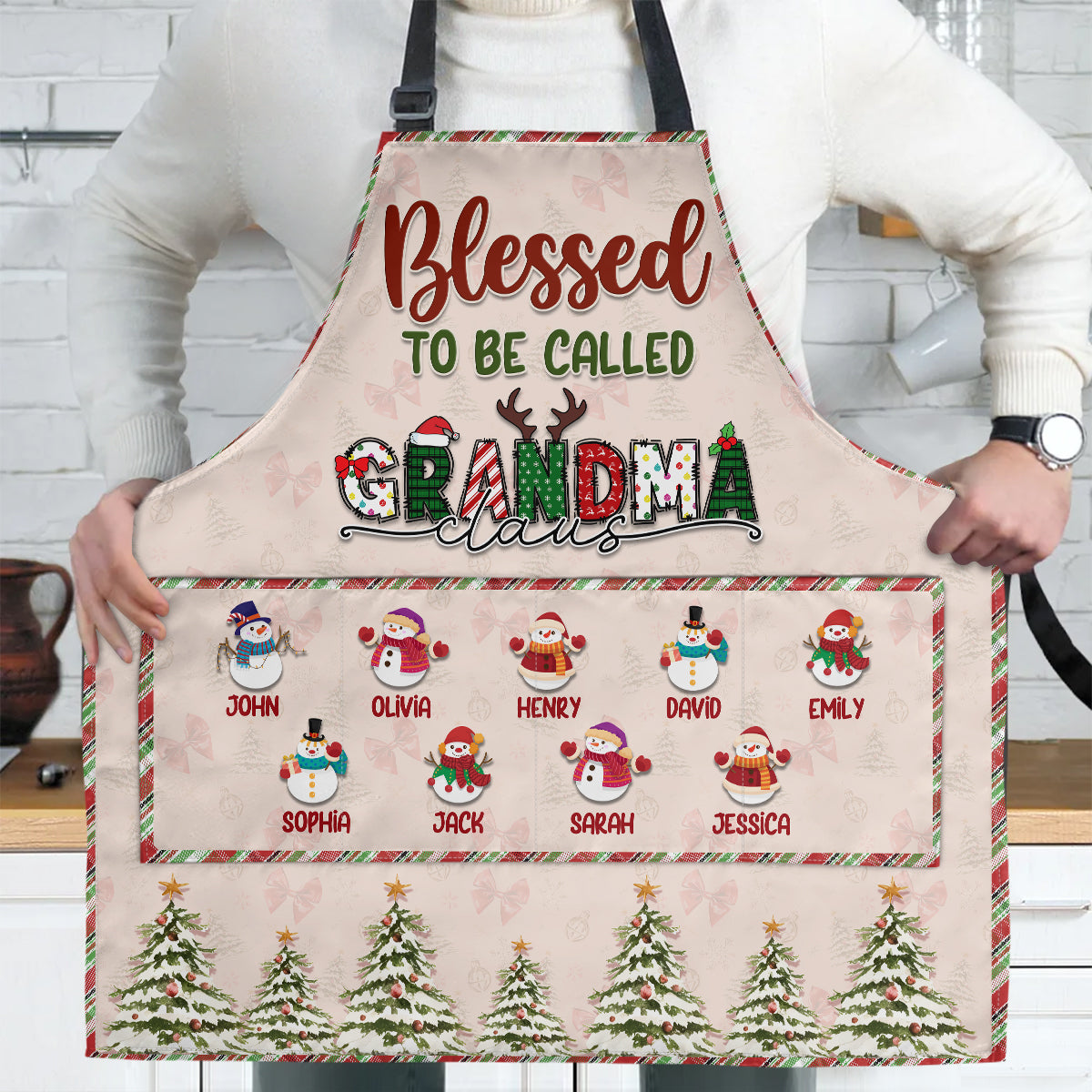 Blessed To Be Called | Personalized Apron With Packet