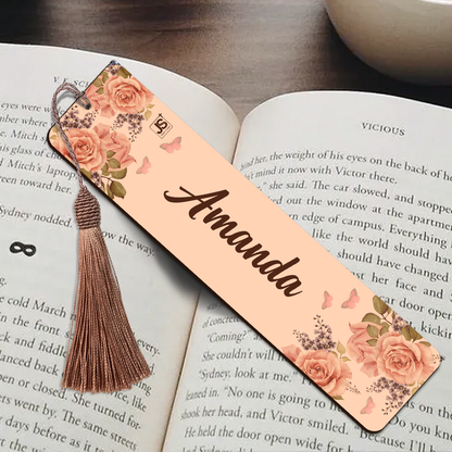 When She Speaks, Her Words Are Wise - Personalized Wooden Bookmarks NUH482