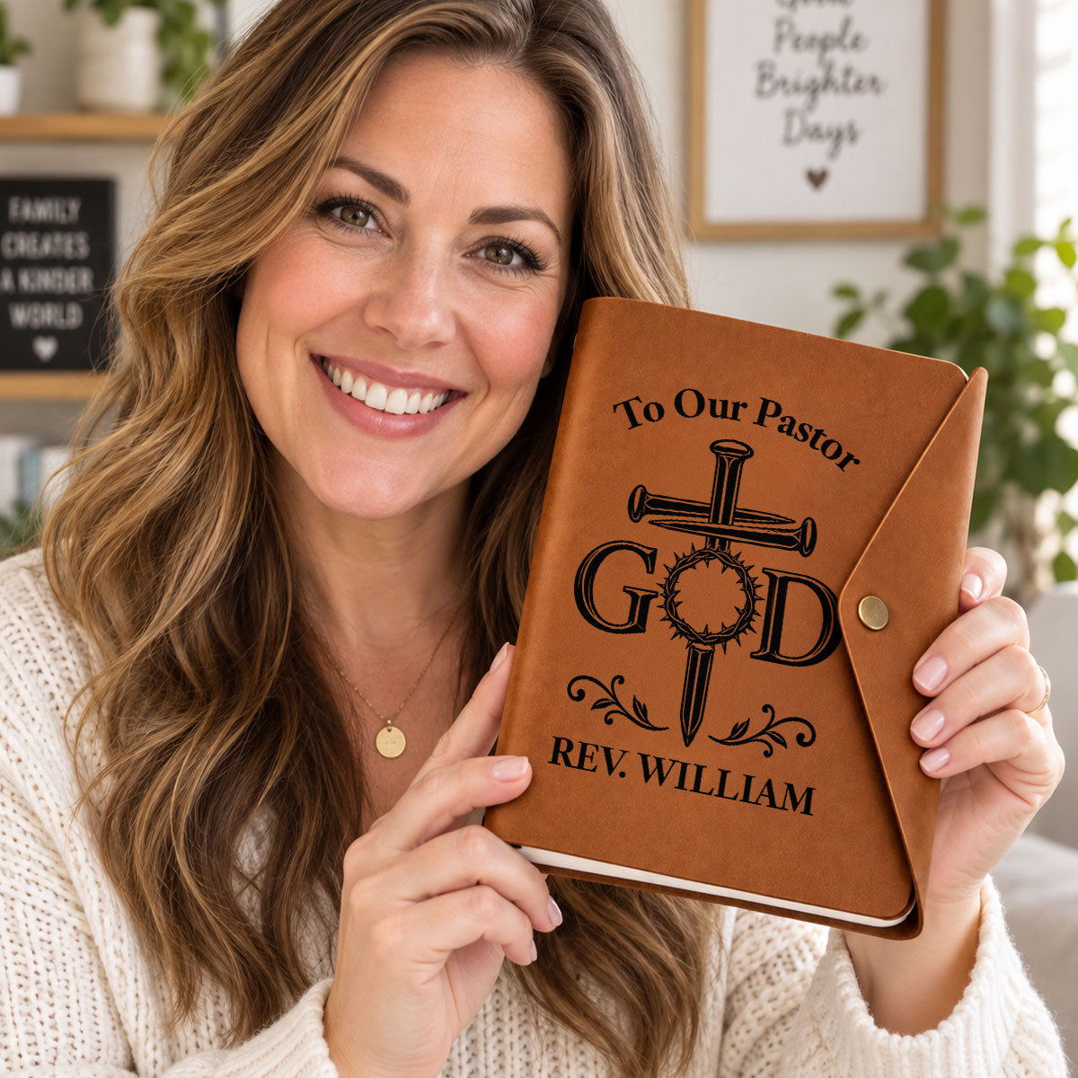 A Truly Great Pastor | Personalized Envelope Journal